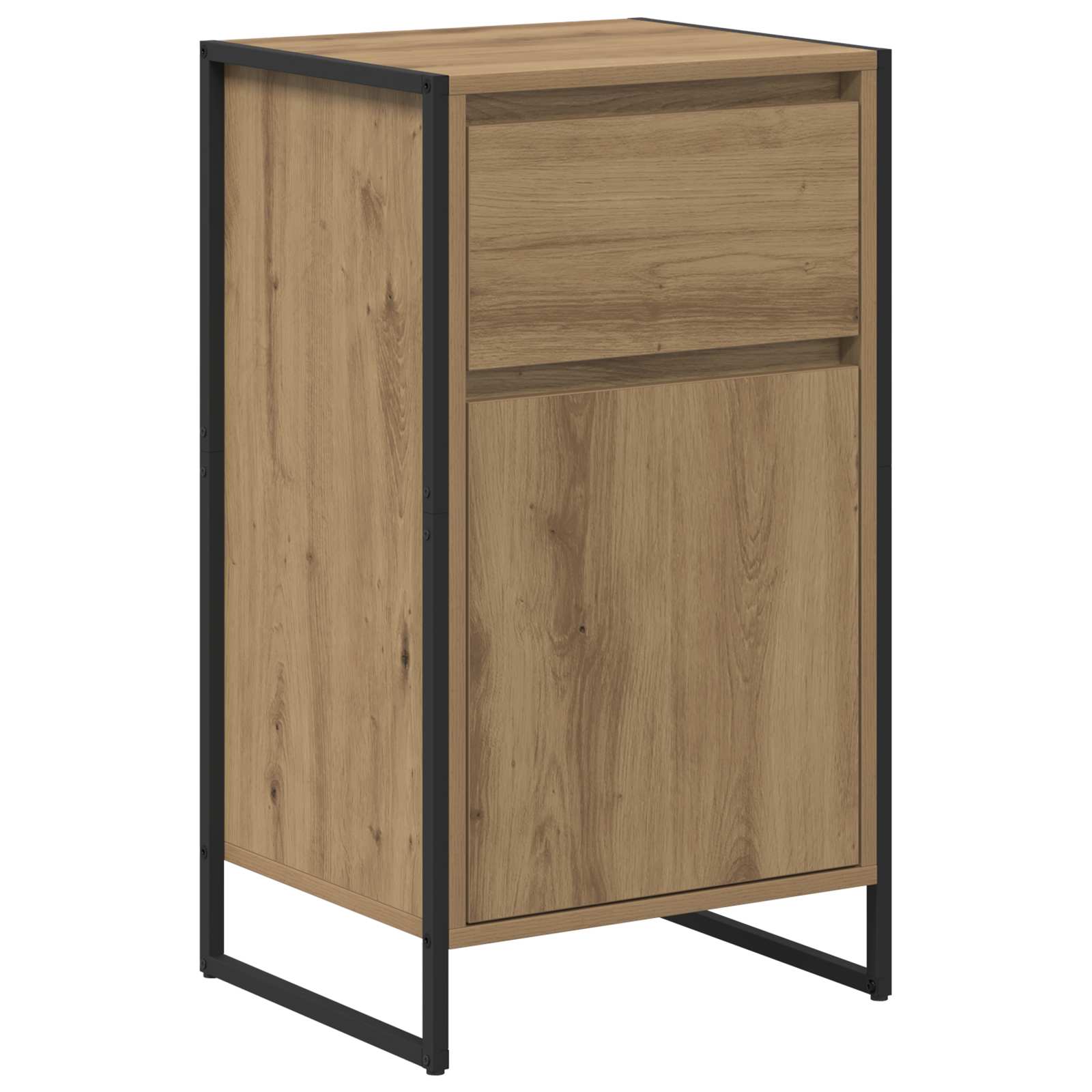 vidaXL Vitrina 43 x 36 x 75.5 cm Madera contrachapada