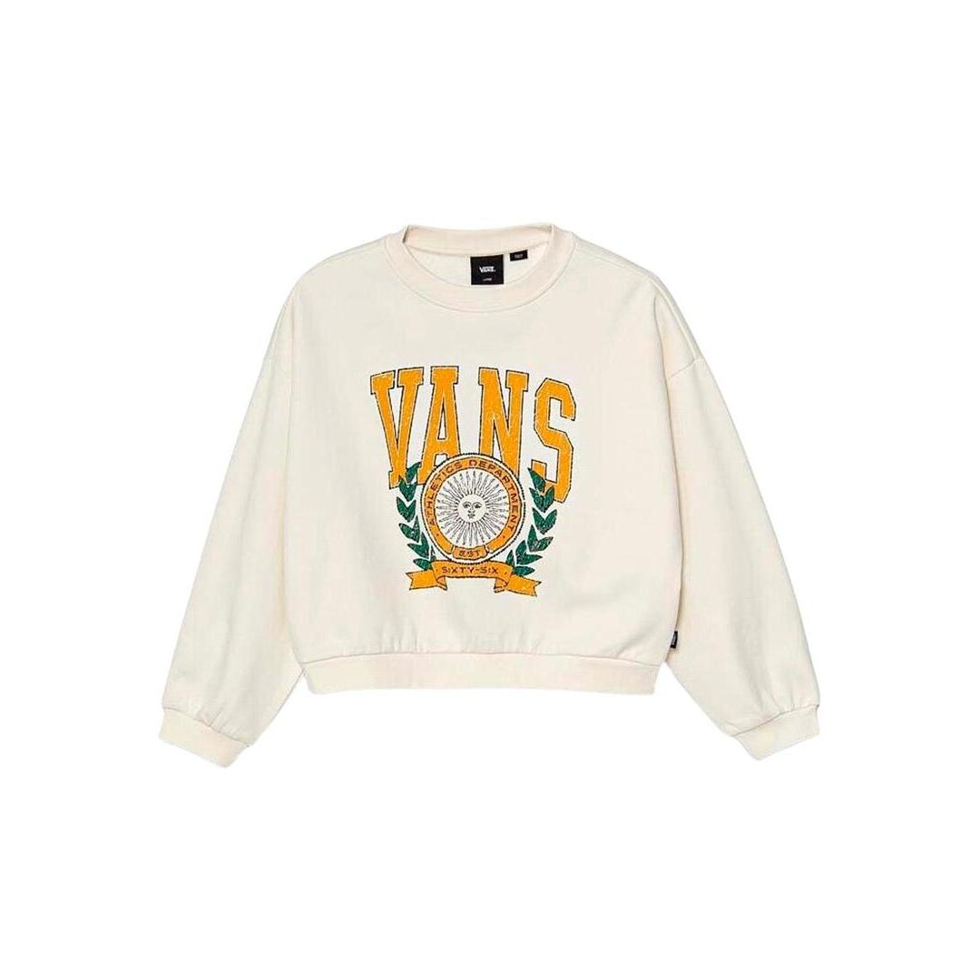 Sudadera Niña Vans First Team Blanca