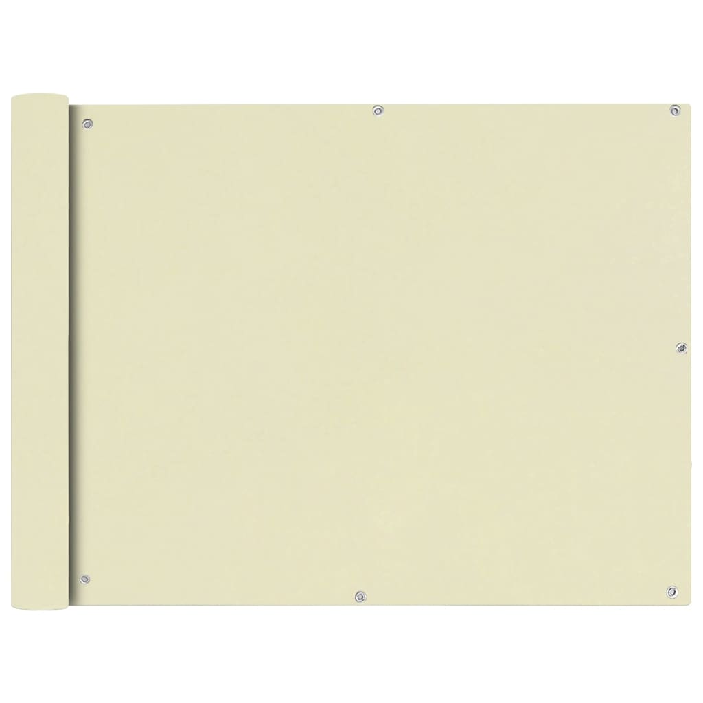vidaXL Toldo lateral para balcón tela oxford 90x600 cm Multicolor