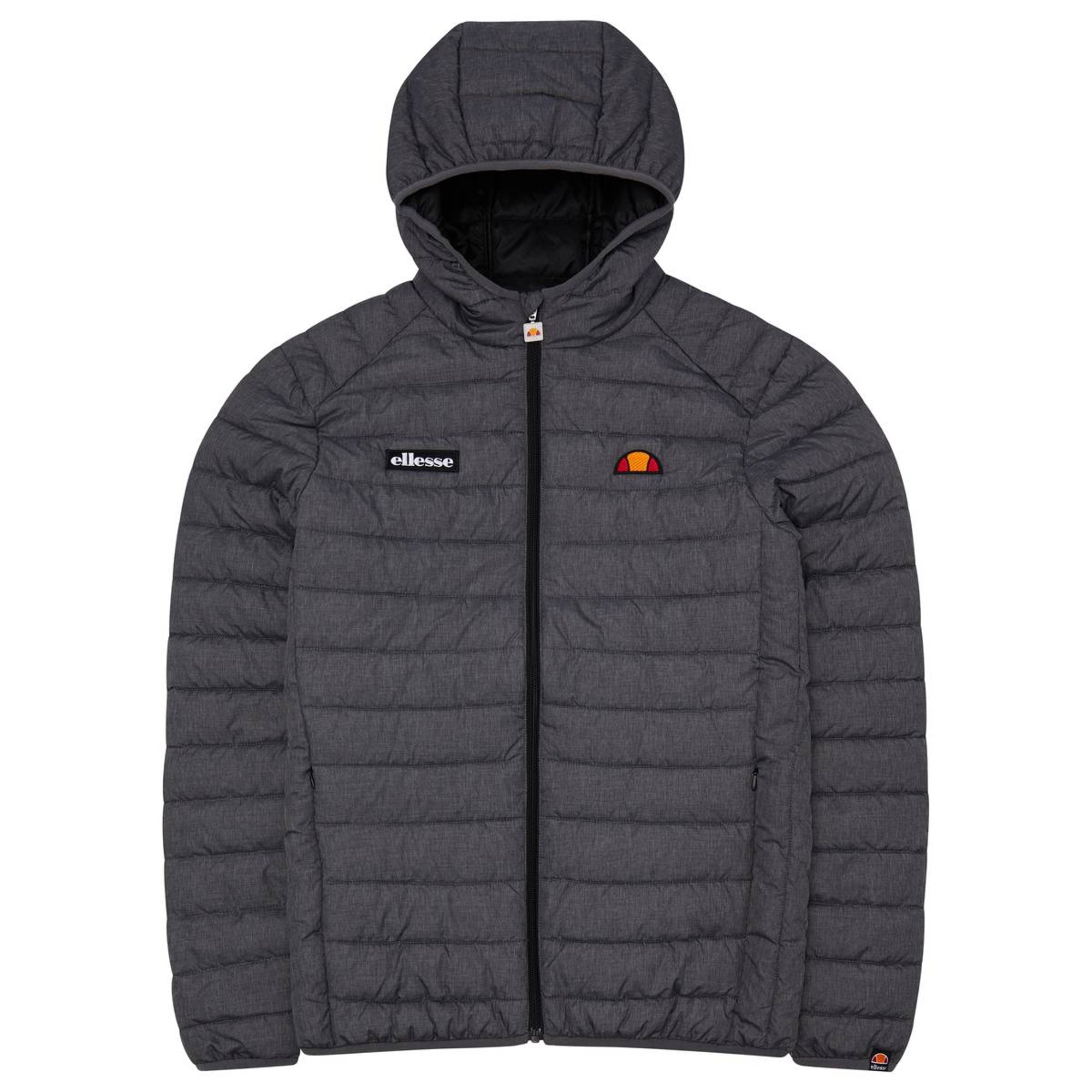 ellesse chaqueta para hombre LOMBARDY - chaqueta acolchada, acolchada, capucha, cremallera, logotipo, uni Lombardy