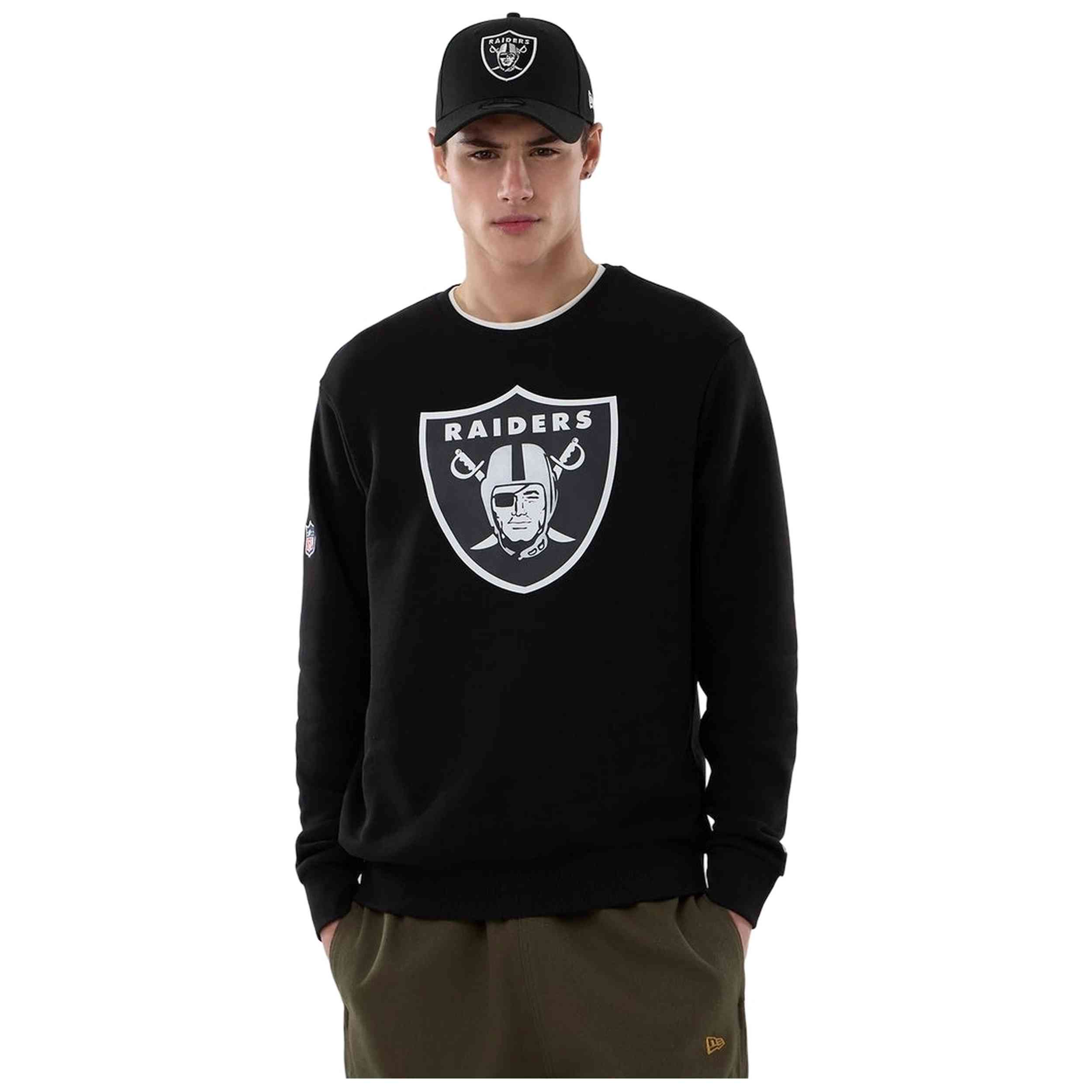 Sudadera New Era modelo Las Vegas Raiders para Hombre en color Negro