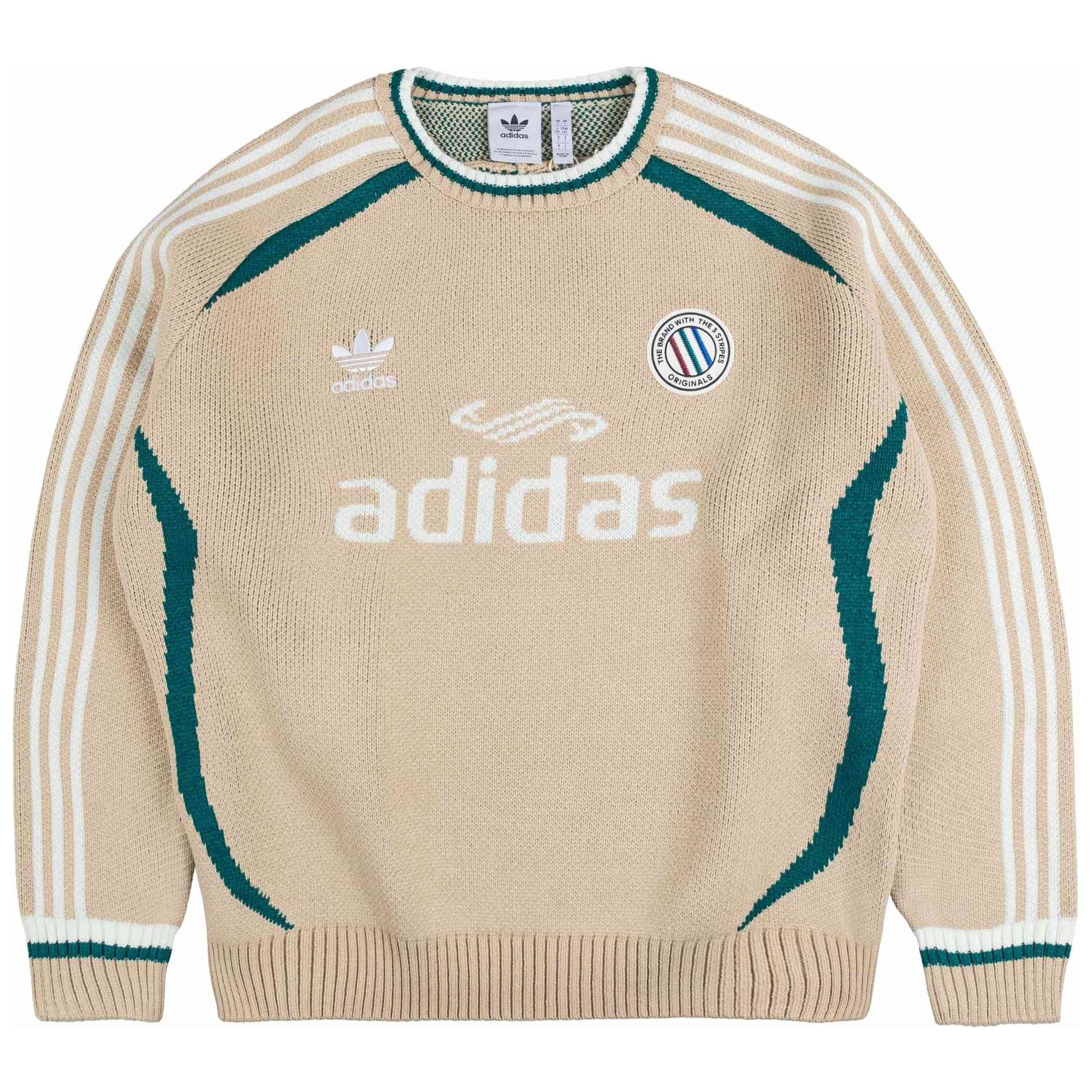 Sudadera Adidas modelo KQ5081 para hombre y mujer en color Beige