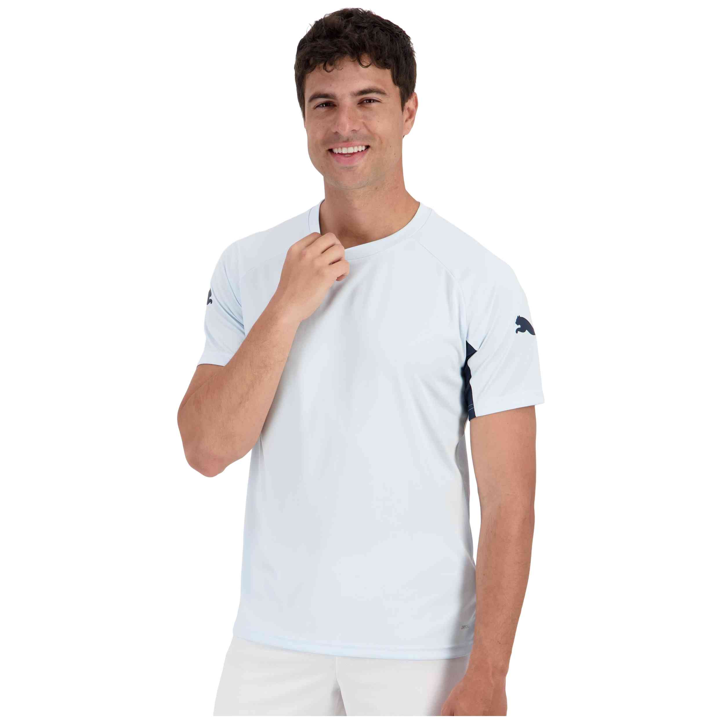 Camiseta De Manga Corta Puma modelo 660581-02 para hombre y mujer en color Azul
