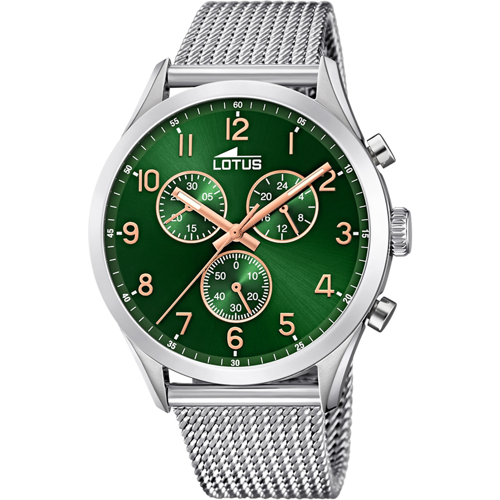 Reloj de hombre Lotus Chrono con Esfera Verde
