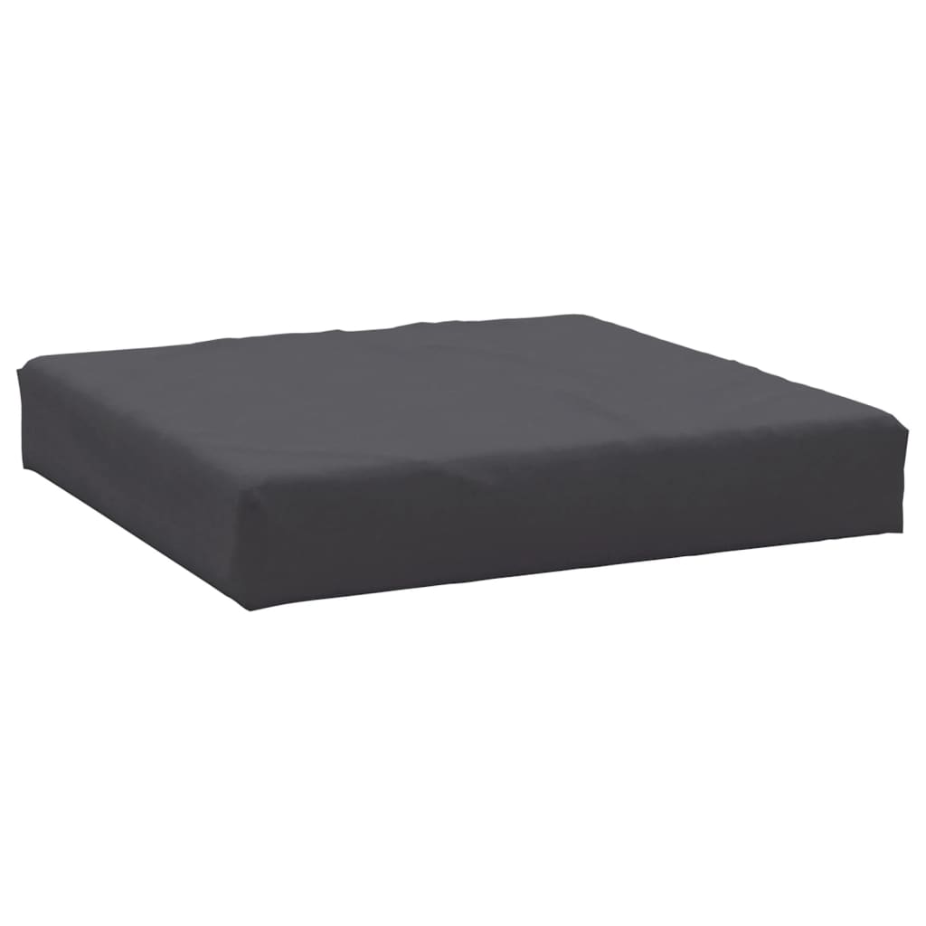 Vidaxl Cojín para Sofá de Palets Tela Oxford 60x60x8 Cm Color Antracita Gris Crema