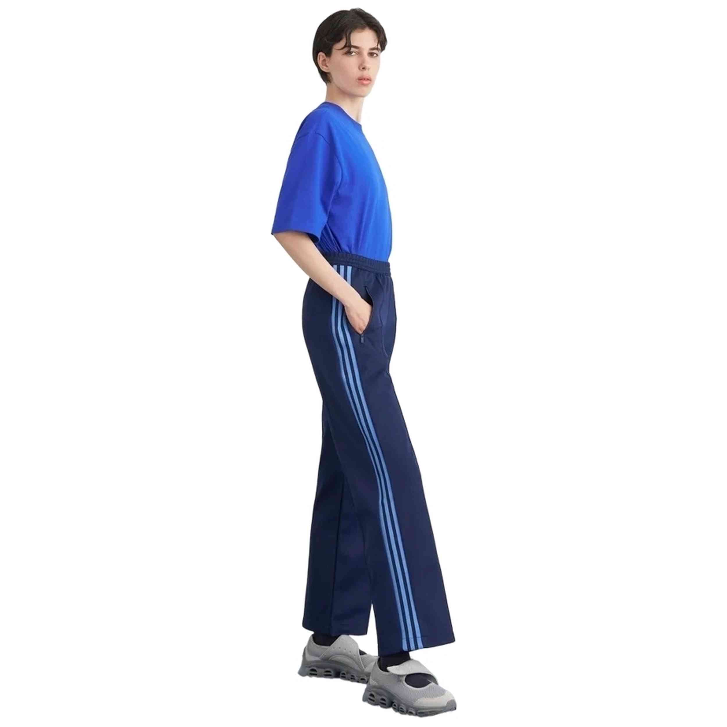 Pantalon De Chandal Adidas modelo Beckenbauer Track Pants para Mujer en color Azul