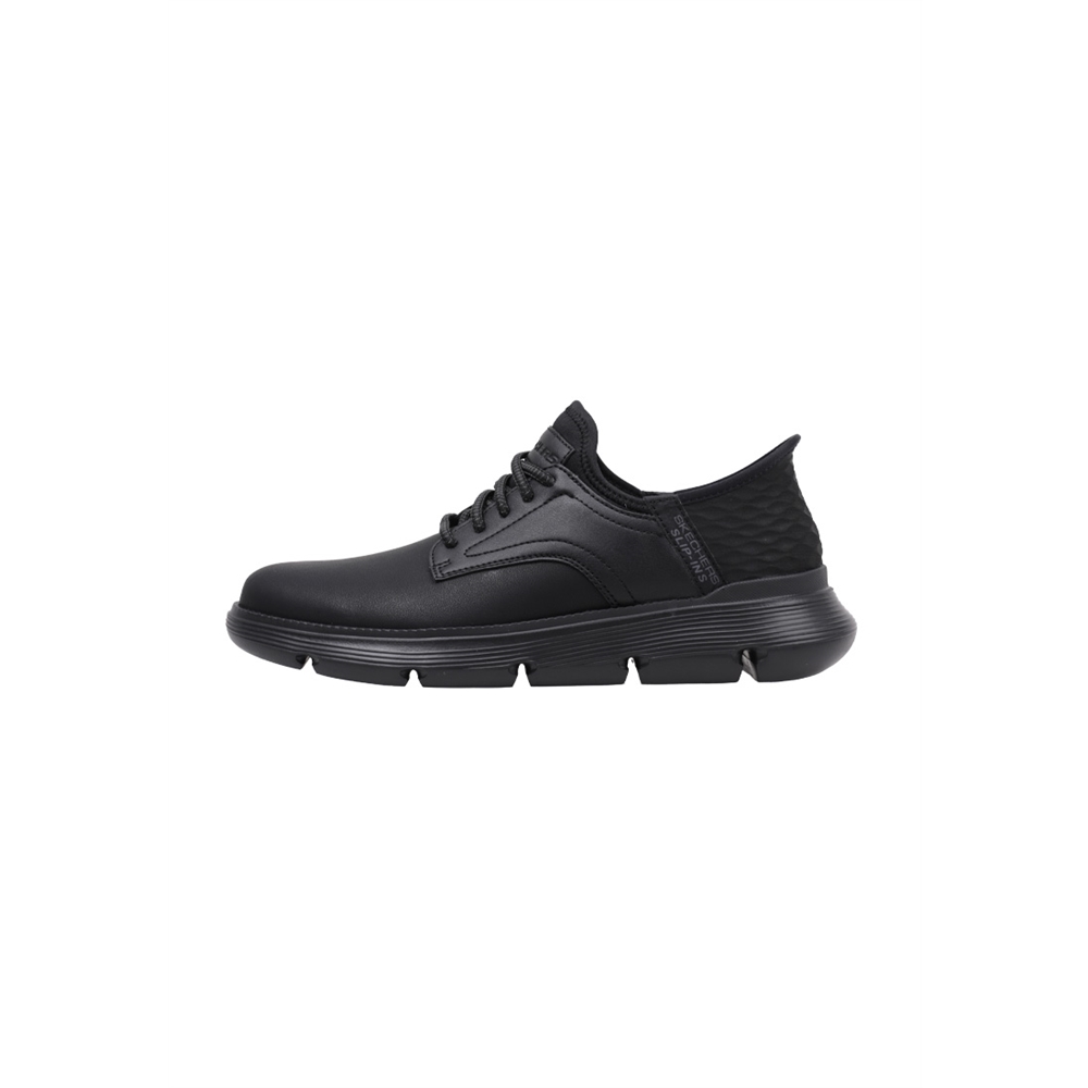 Skechers GARZA-GERVIN Deportivas Planas Hombre Negro