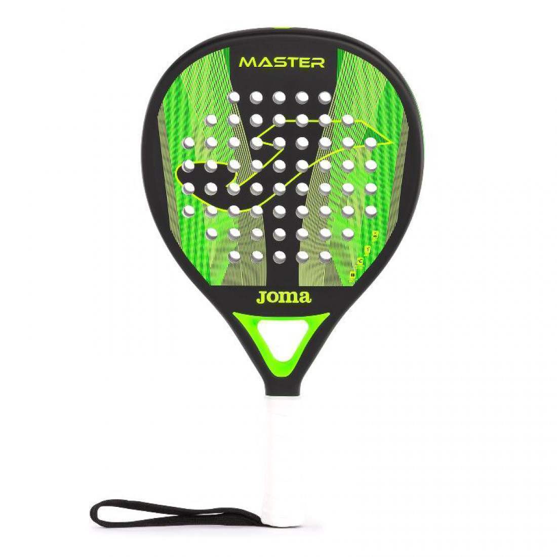 Pala de Pádel Joma Master | Precisión y Control | Color Negro-Verde Fluor | Nivel Intermedio