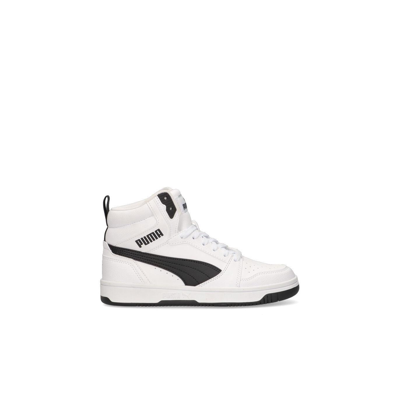 PUMA PRISTIS 393831 Blanco DEPORTIVO ABOTINADO Suela plana