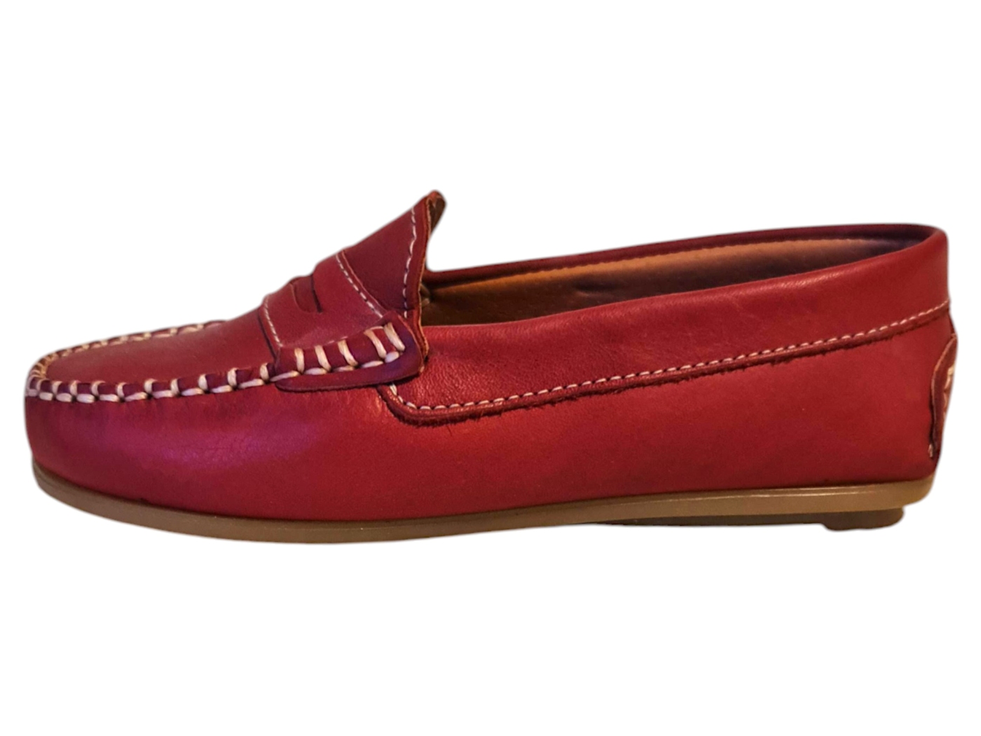 Colores 105045 Mocasines verano Rojo