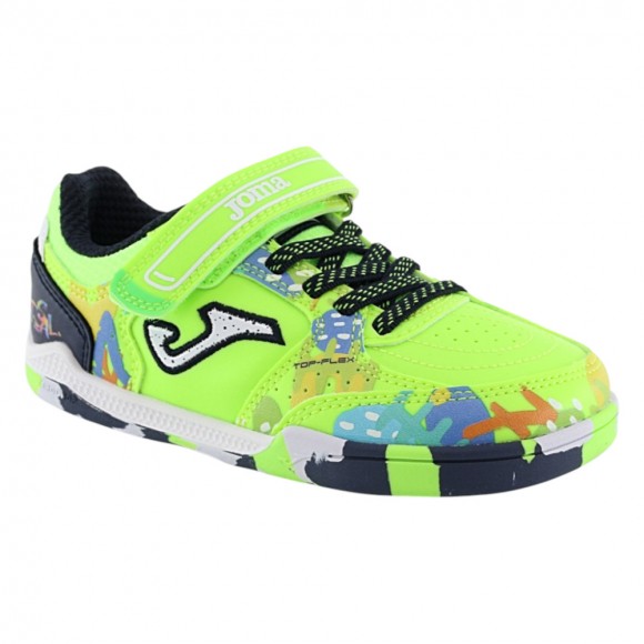 Zapatillas de futbol sala barefoot Joma Top Flex Verde Flúor Joma IJOM26H01