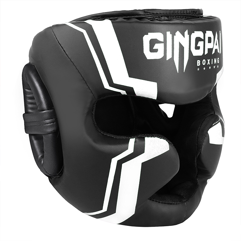 TK Casco de seguridad MMA para boxeo, protector de cabeza de entrenamiento para adultos y niños, Muay Thai, Kickboxing, cobertura completa, promoción