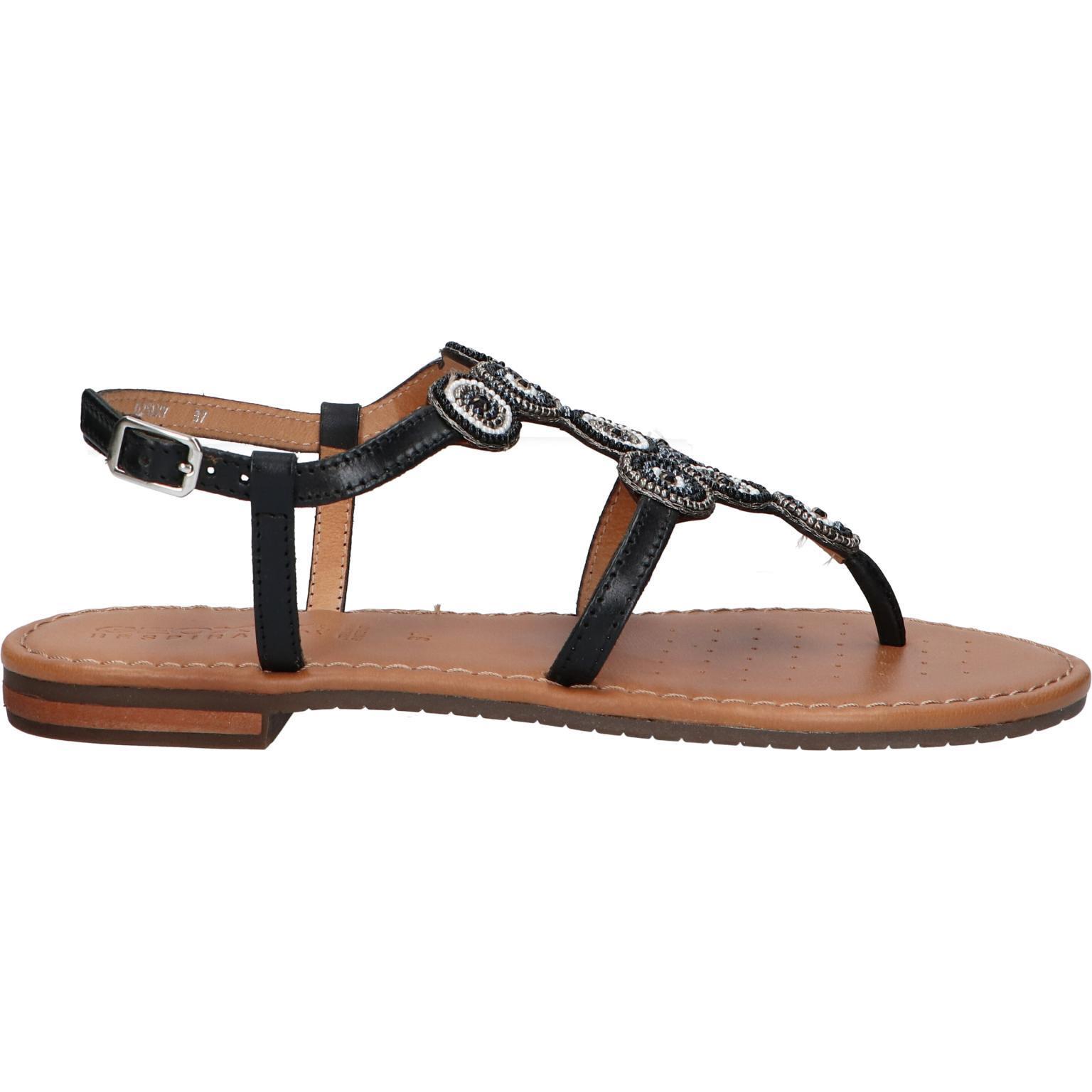Women's and girls' sandals geox d25lxy 0001j d sozy c9999 black