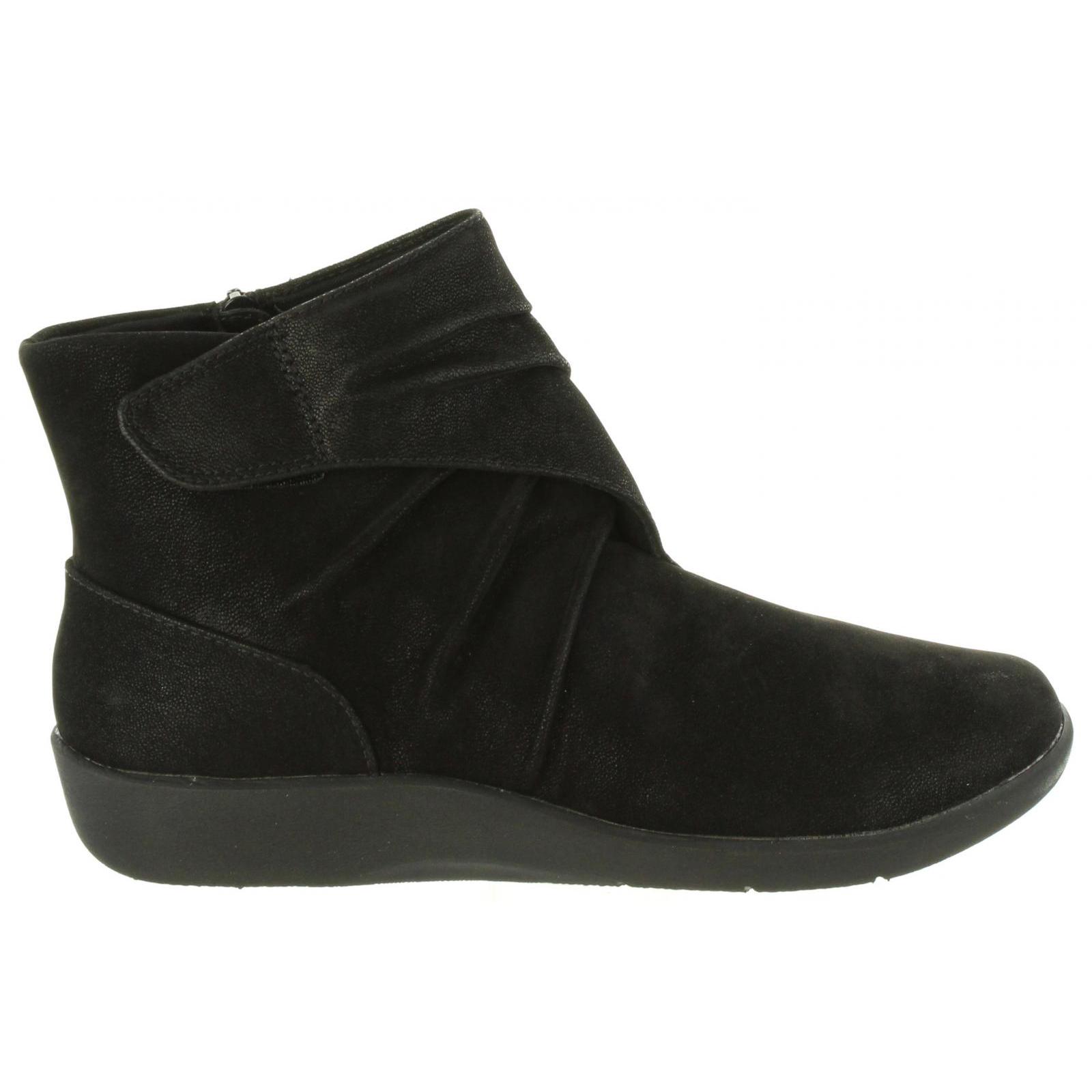 Clarks women's ankle boots 26137566   Sillian black synthetic