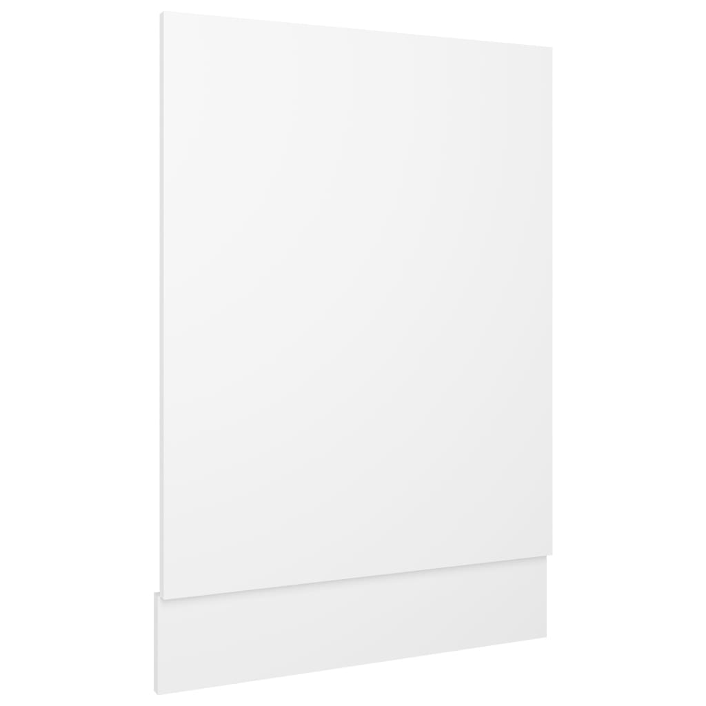 vidaXL Panel para lavavajillas "Lyon" blanco 45x3x67 cm de madera de ingeniería