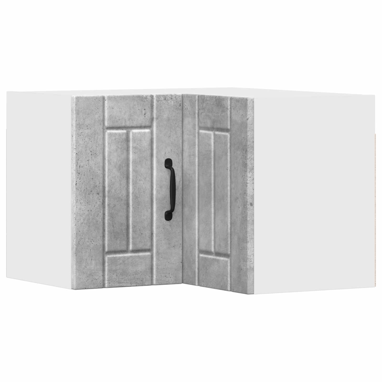 vidaXL Armario Esquinero de Pared LUCCA 57 x 57 x 40 cm Multicolor
