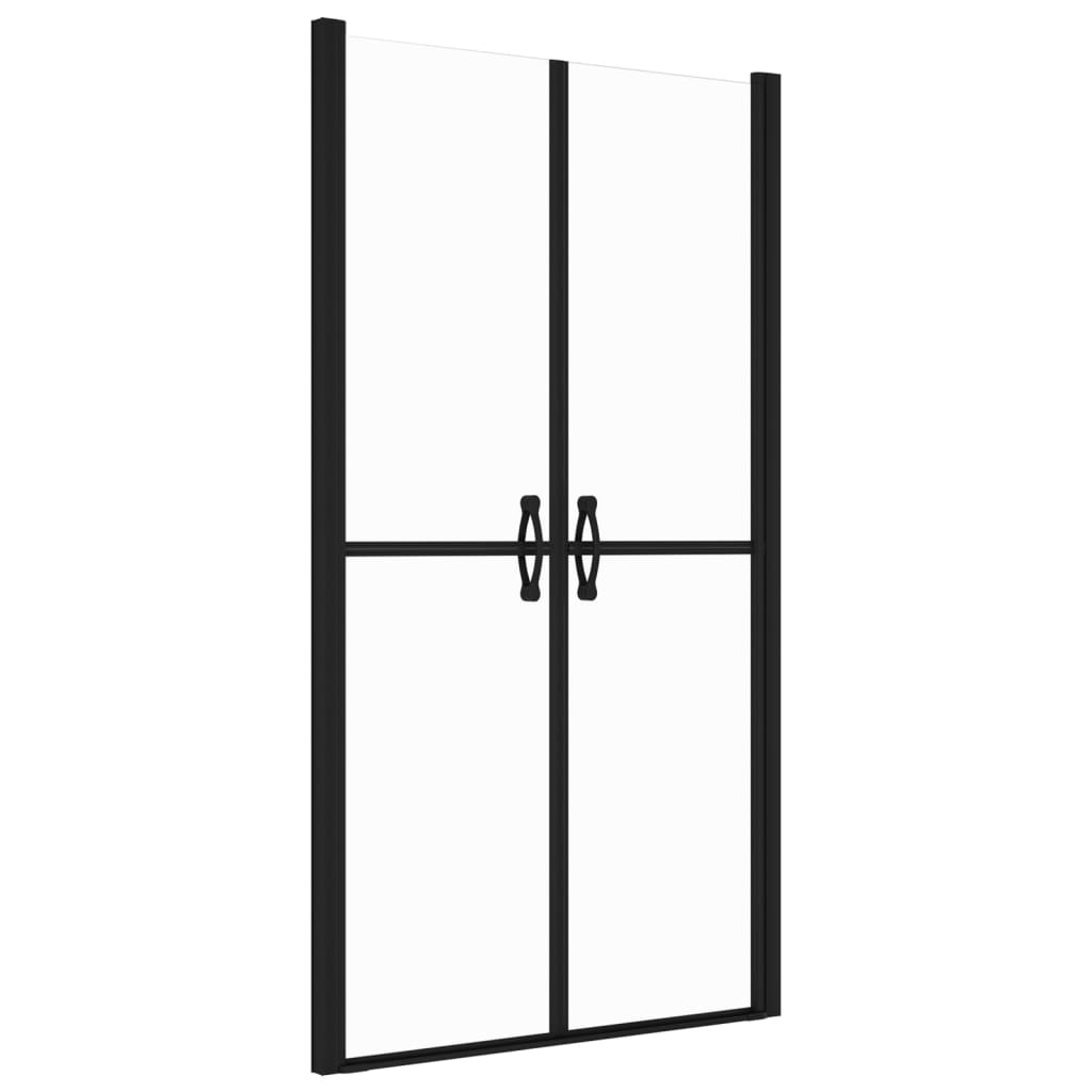 vidaXL Puerta de Ducha Transparente (93-96)x190 cm Cabina Baño Aseo Mampara Color Plateado, Negro, y mas