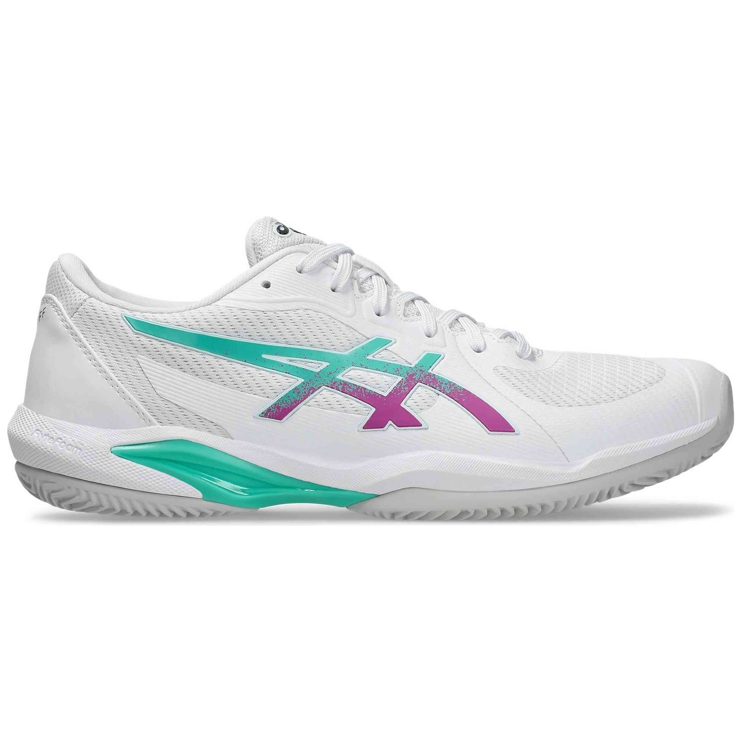Zapatillas De Padel Asics modelo Solution Swift FF 2 Clay para Hombre en color Blanco