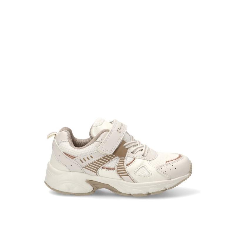 Zapatillas Casual Luna Kids - Niña - Suela Plana - Modelo Rbs1605 - Color Beige