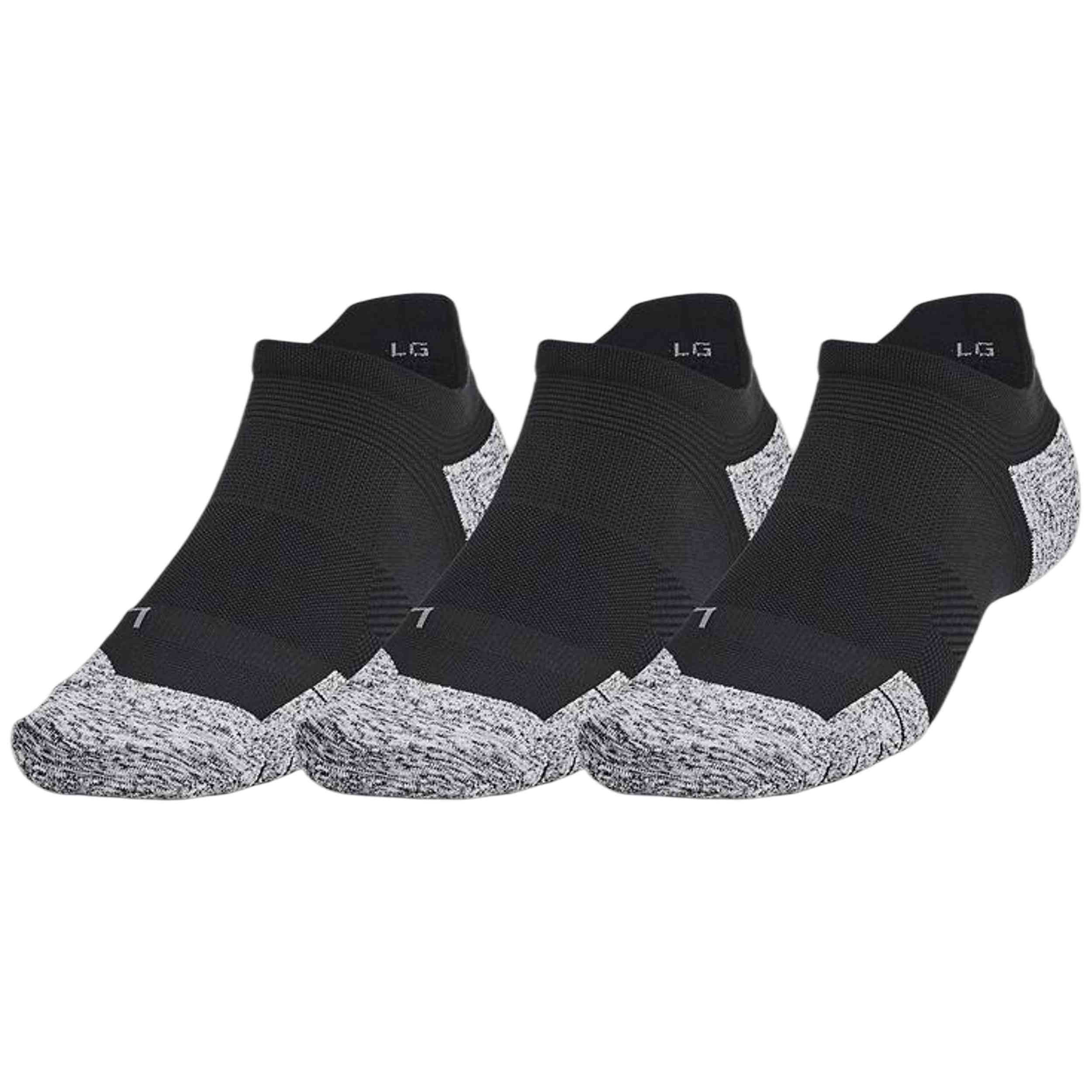 Calcetines Under Armour modelo UA ArmourDry para hombre y mujer en color Negro