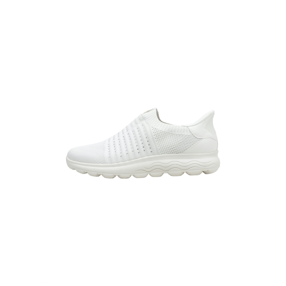Geox D SPHERICA PLUS C Deportivas Planas Mujer Blanco