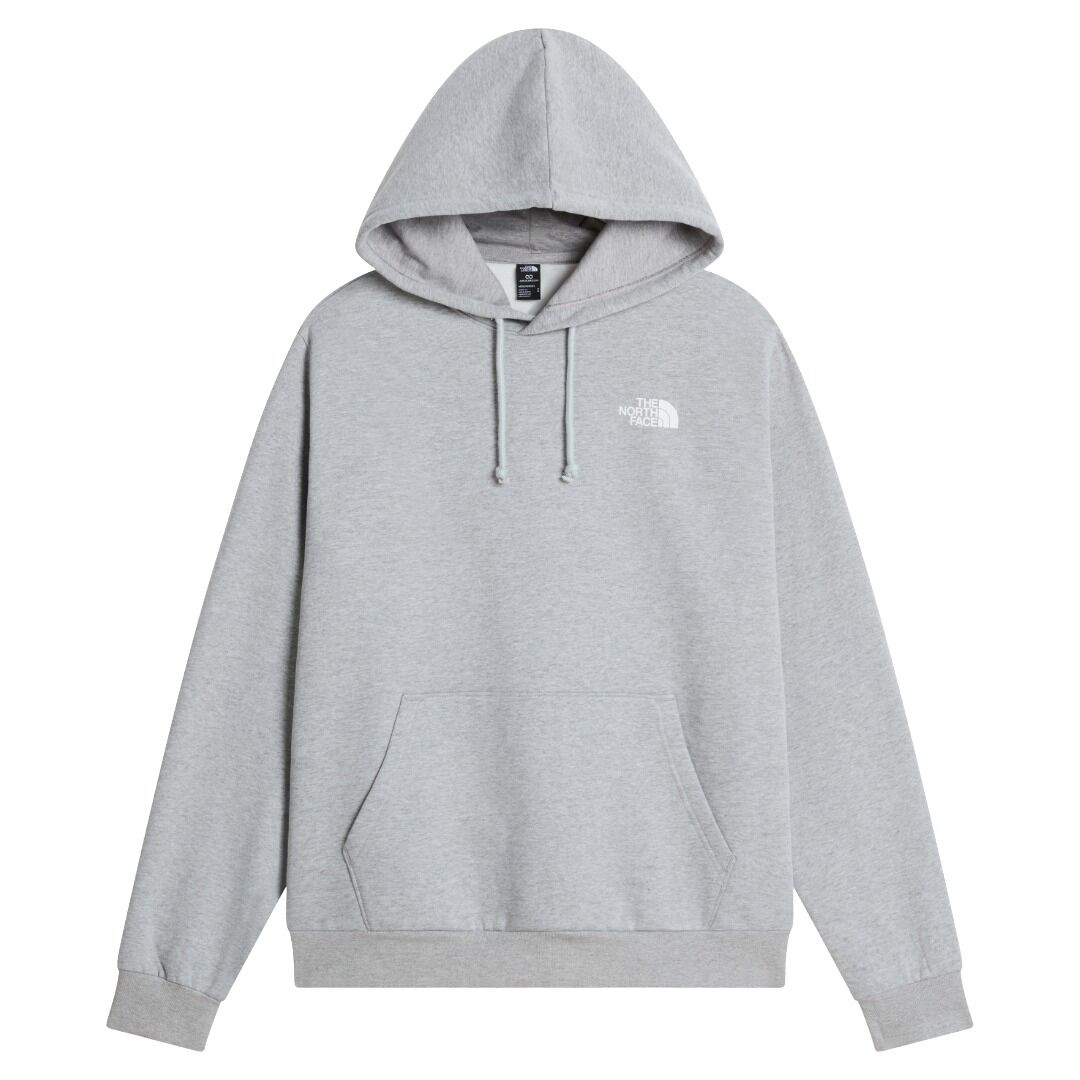 Sudadera Gris The North Face Evolution Box NSE Regular Hoodie Pale Grey Heather