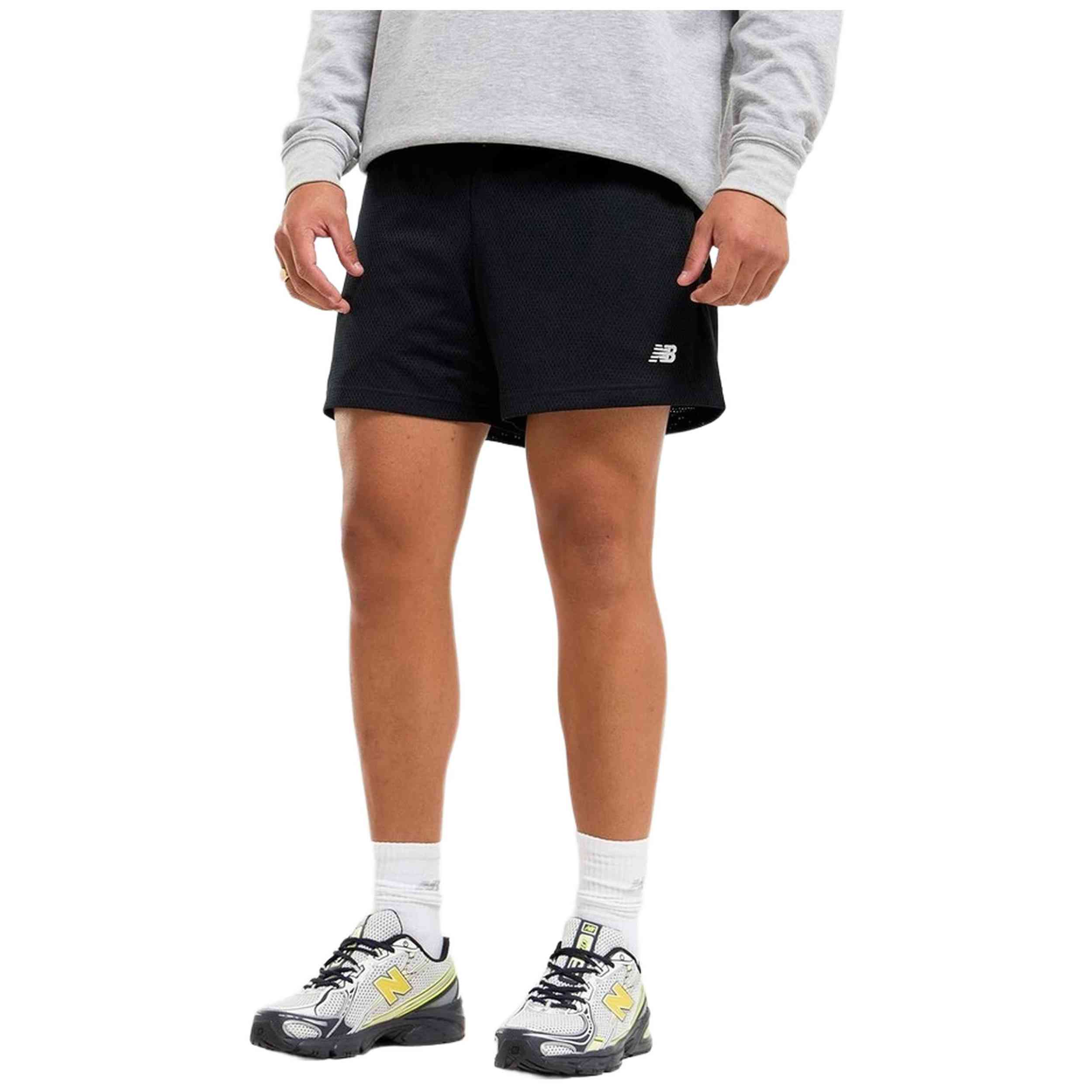 Pantalones Cortos New Balance modelo MS41514_BK para HOMBRE en color Negro