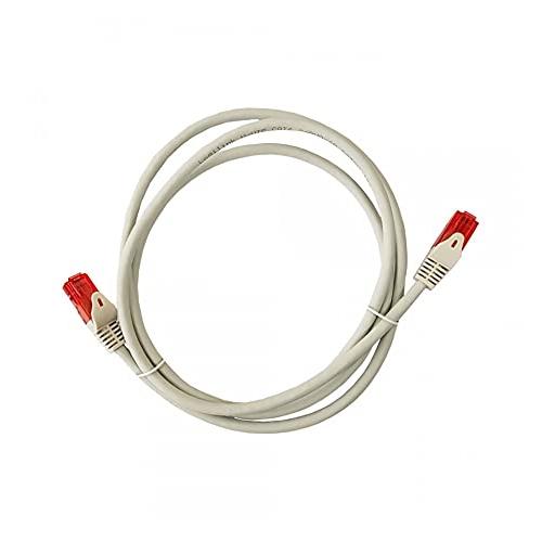 cable utp cat.6 latiguillo rj45 cobre lszh gris 5m