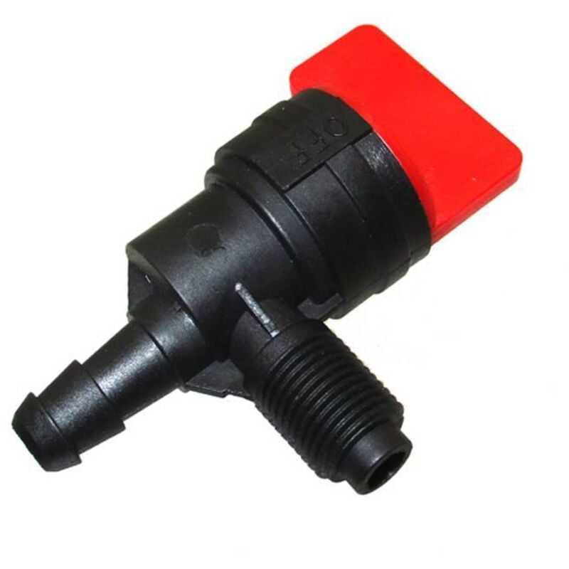 CA Válvula de cierre de combustible de repuesto 399517, 396224 o 698182 para tractor de jardín Briggs & Stratton, línea de combustible de 1/4" de diámetro interior, sin filtro