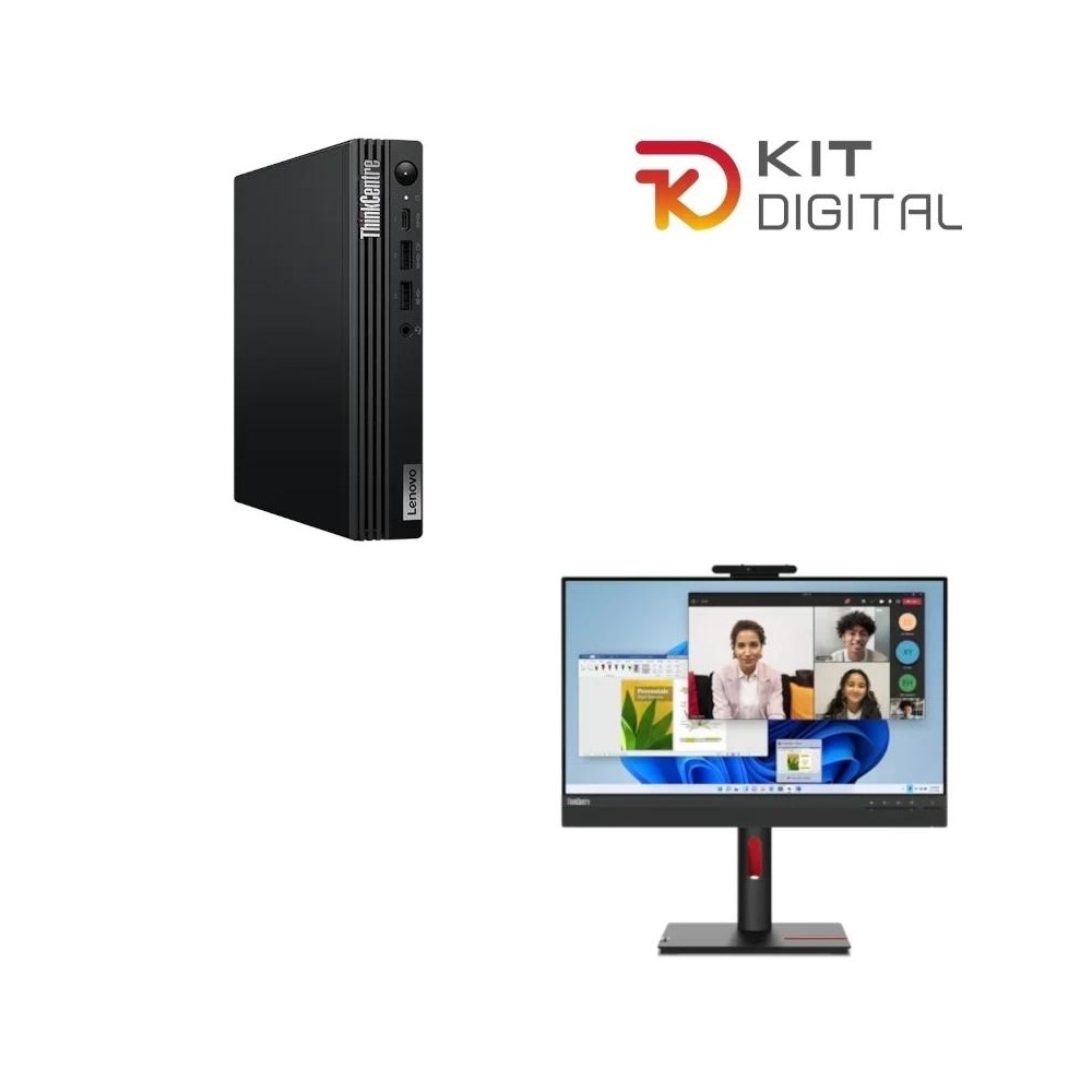 Lenovo M75q AMD R5 Pro-8500GE 16 512 W11P+24" KD