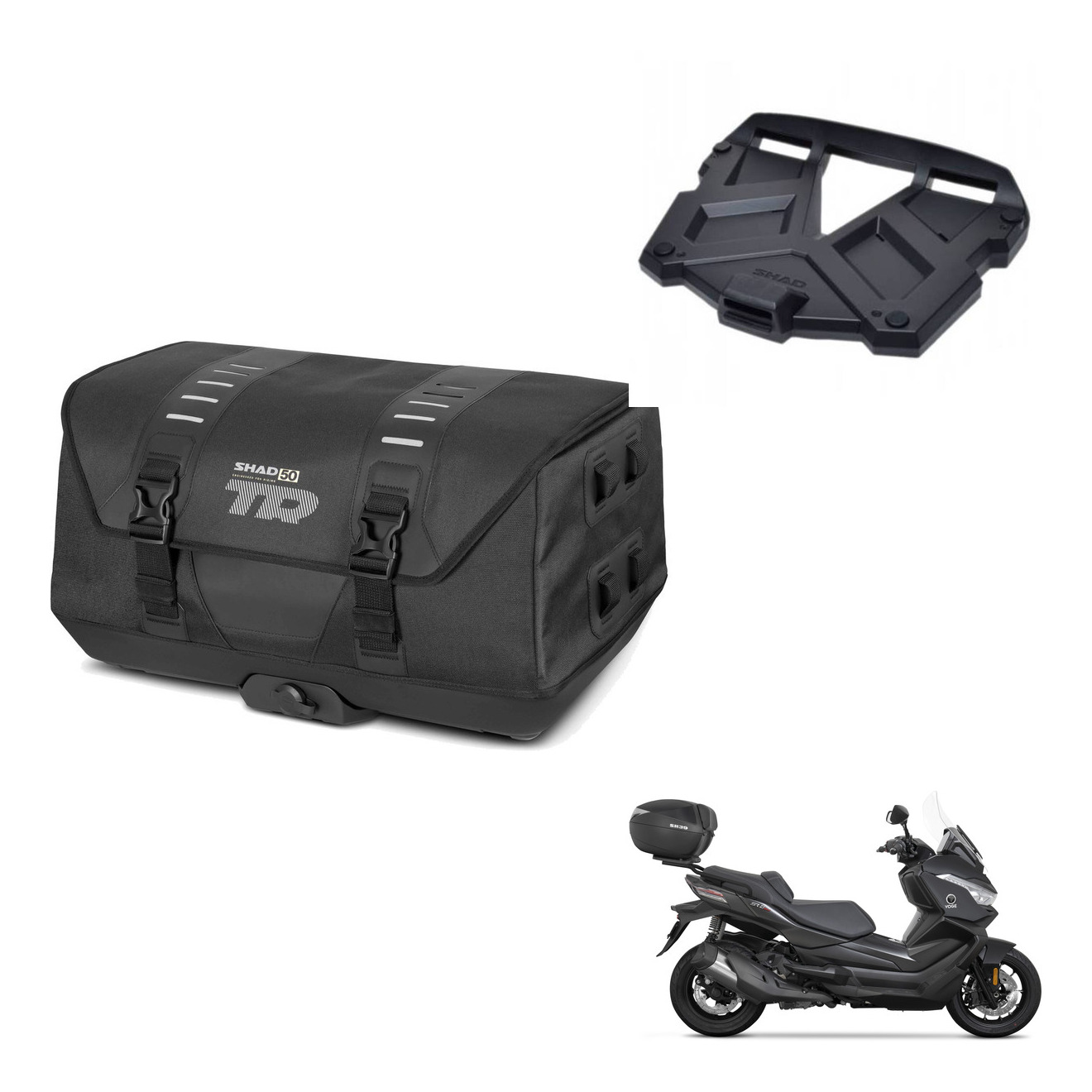 Bolsa Trasera Tr50 + Herraje Baul + Parr KIT-570120