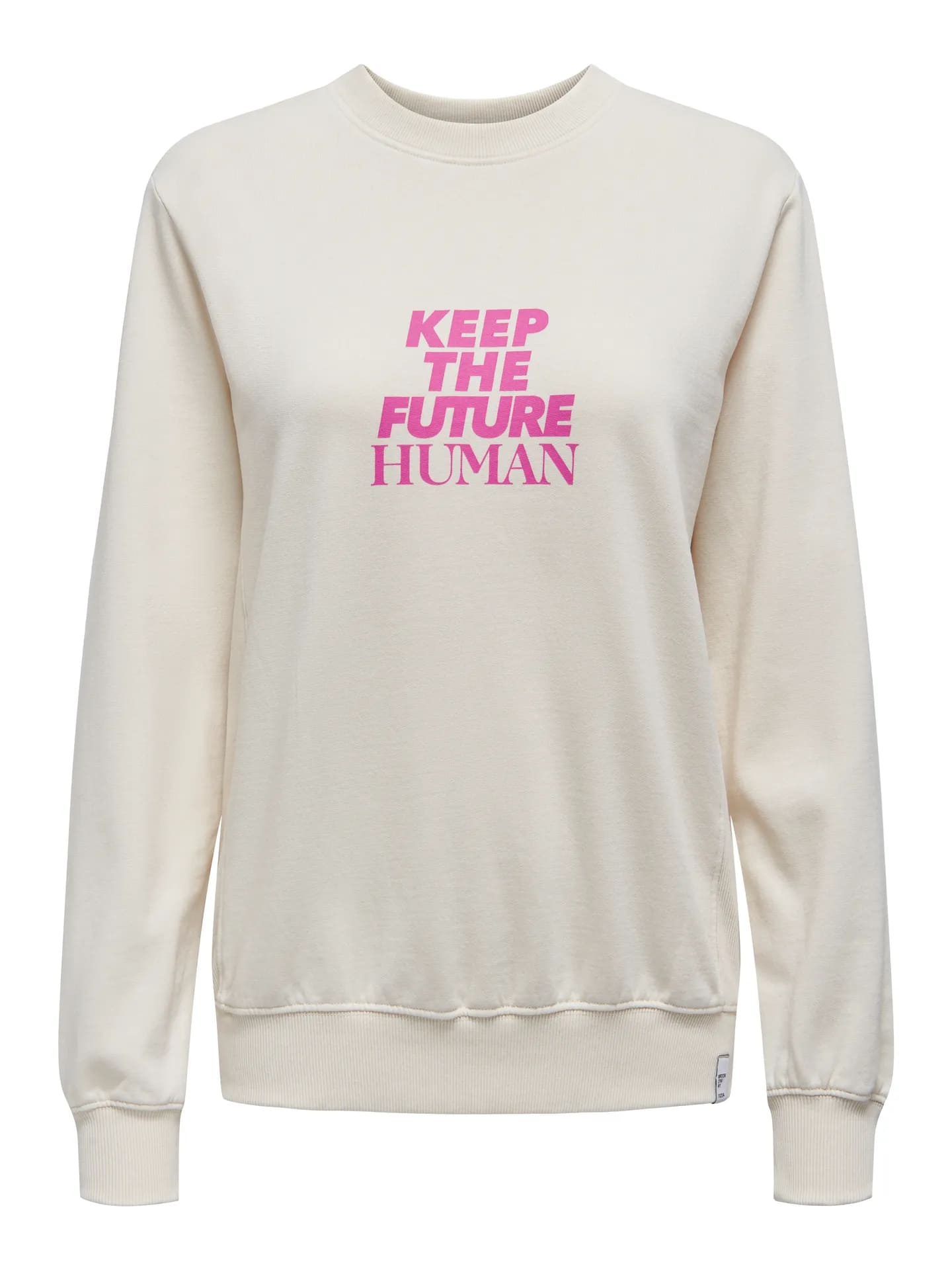 Only mod. 15334159 Sudadera de cuello redondo "Create your own reality"