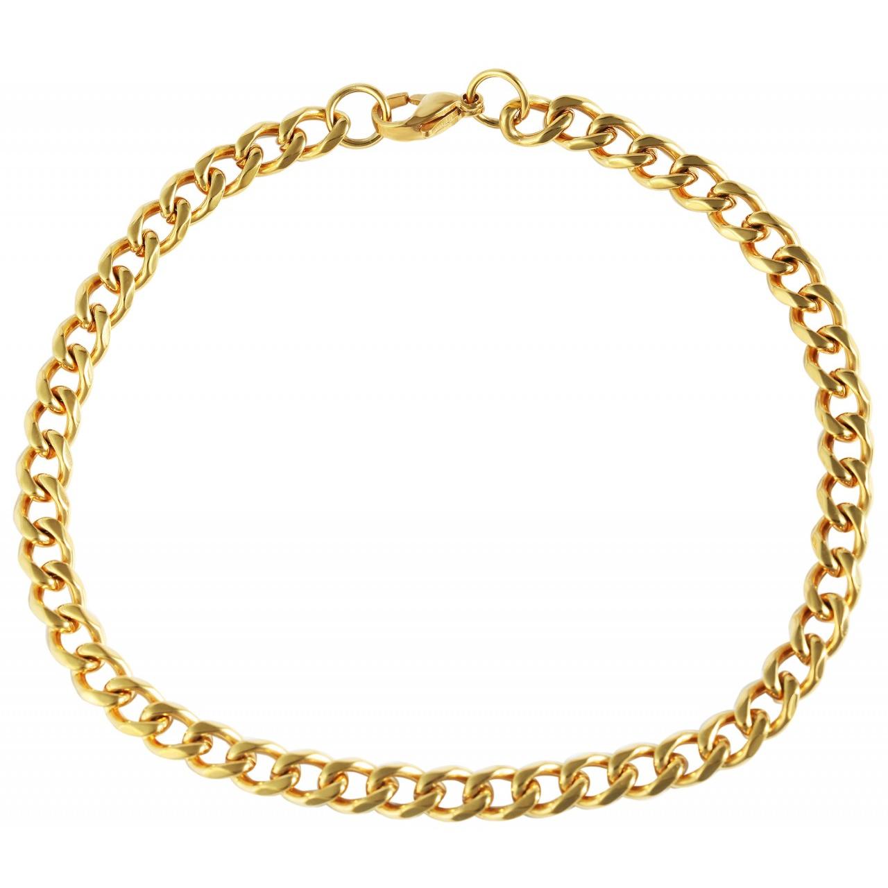 Akzent® Pulsera de Pé em Aço Inoxidável - 0049
