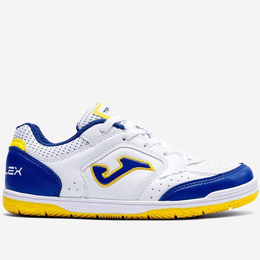 Zapatillas Niños Joma Top Flex JR 2602 Blanco Indoor 106424  Calzados DEPORTES FUTBOL-SALA Joma MARCAS