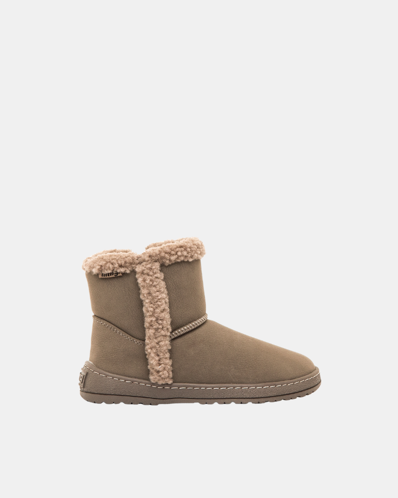 MUSTANG 49084 Botines De pelo Infantil Taupe