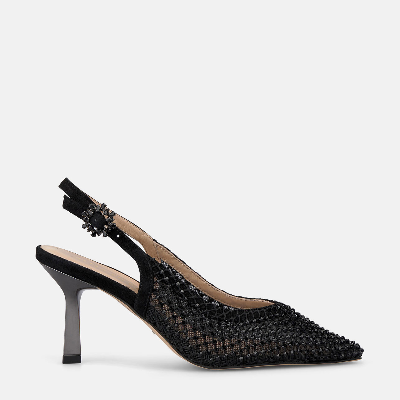 Alma en Pena Zapato destalonado acabado en punta I260270-BLACK , para Mujer