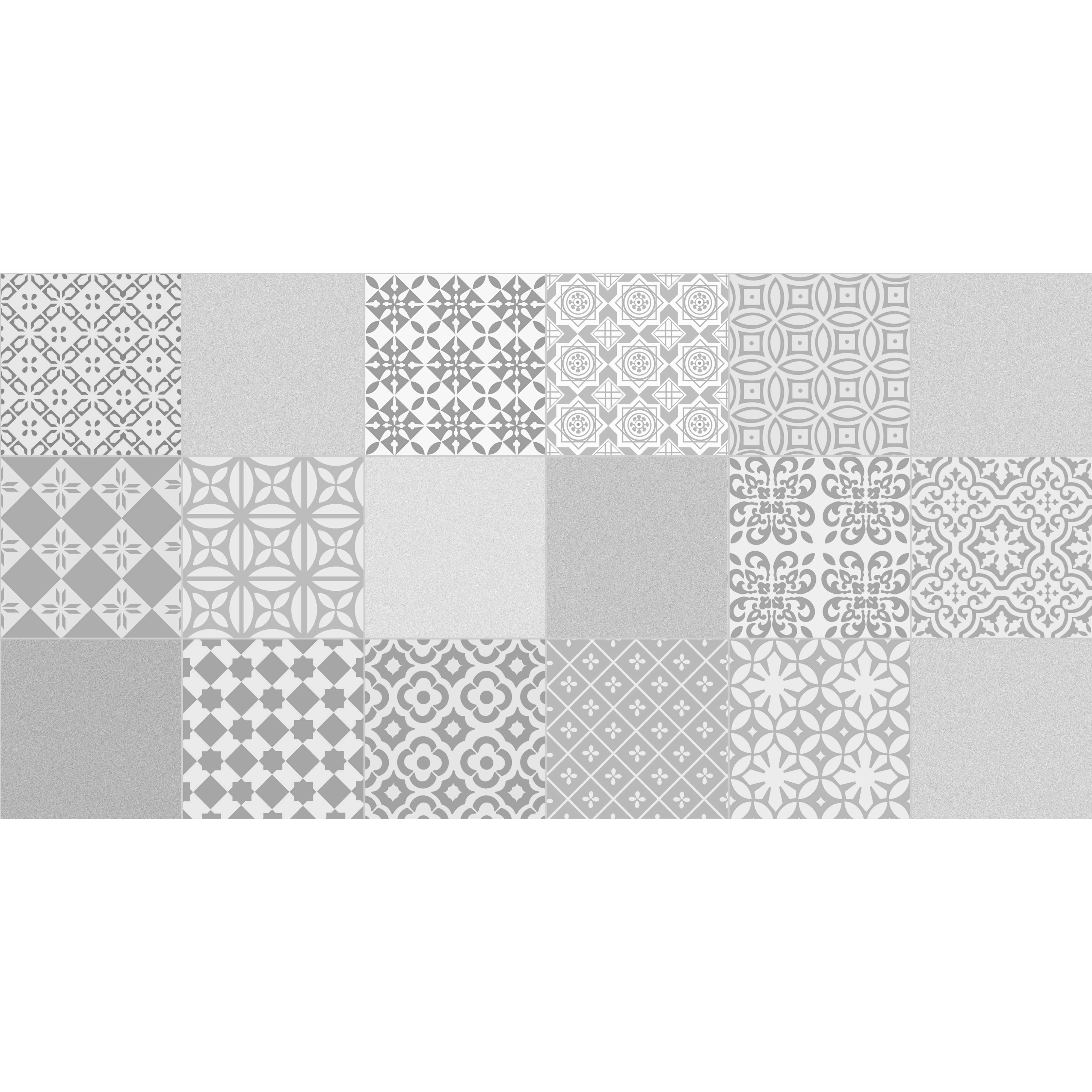 VINILIKO, Alfombra de vinilo Rossana grey 50x100 cm