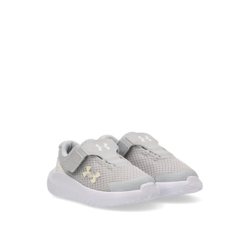 Zapatillas Running Under Armour - Niña - Suela Plana - Modelo 3027110 - Color Gris