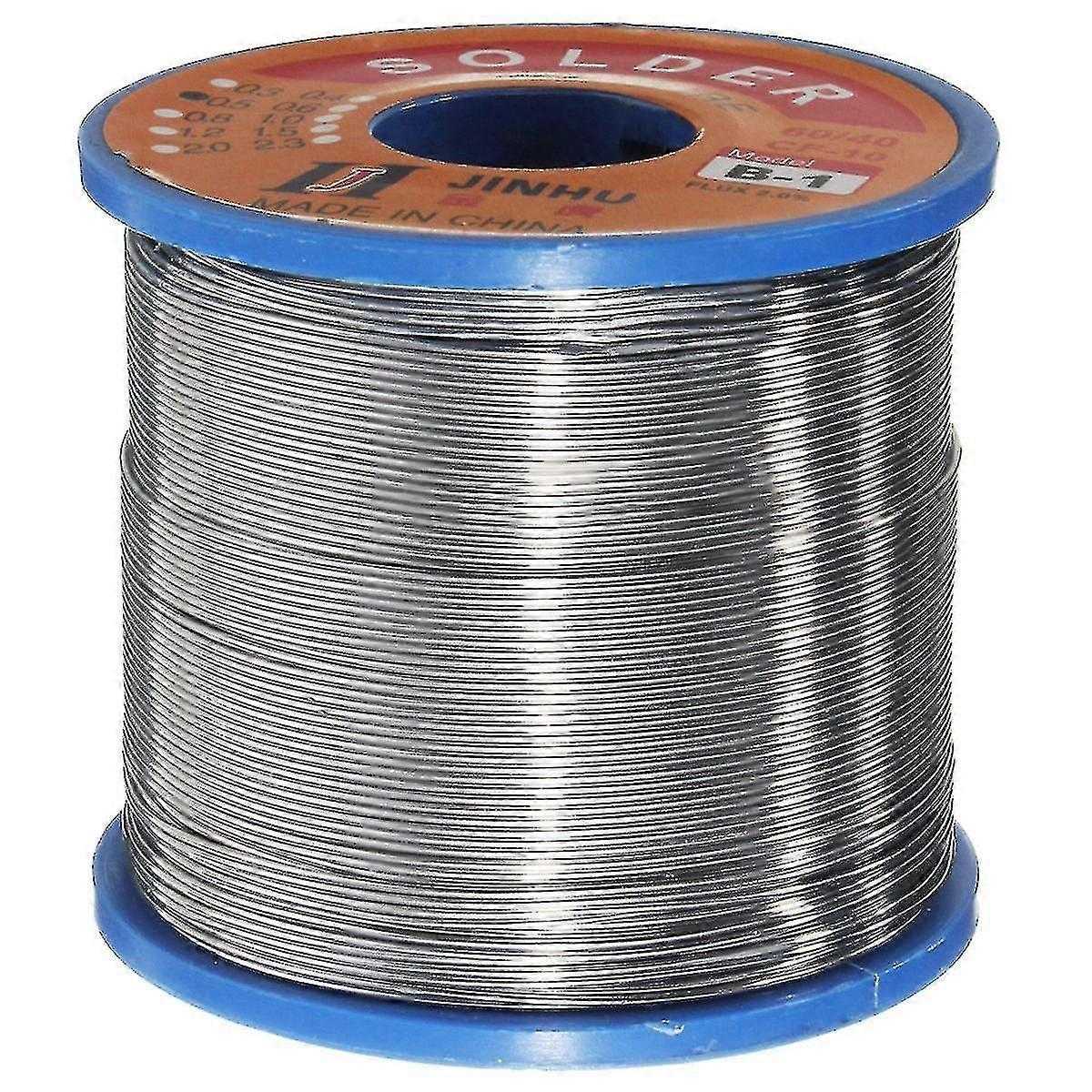 400g de 60/40 de alambre de soldadura de estaño-plomo, resina núcleo de la bobina, de 0,8 mm, tipo Ideal