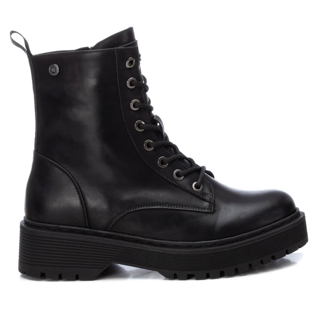 XTI BOTIN DE MUJER DE CORDONES NEGRO