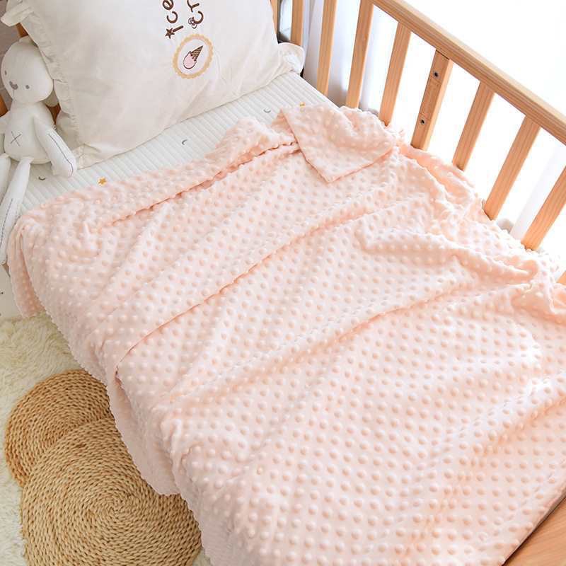 TK Manta de felpa para bebé, ideal para guarderías, siestas y aire acondicionado.