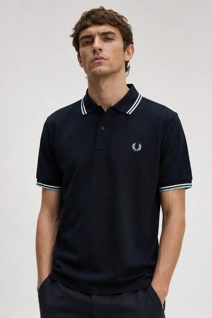 Fred Perry Polo M3600 Hombre Azul 74C