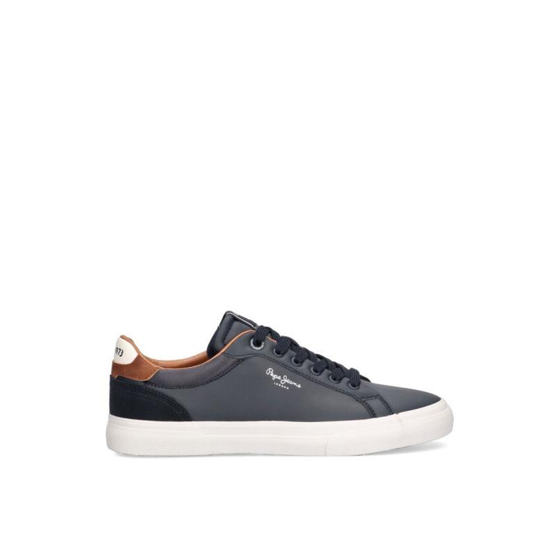 Zapatillas Casual Pepe Jeans - Hombre - Suela Plana - Modelo Pms30839 - Color Marino