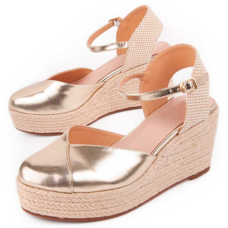 Alpargata De Cuña Para Mujer. Montevita Balenci3 102904