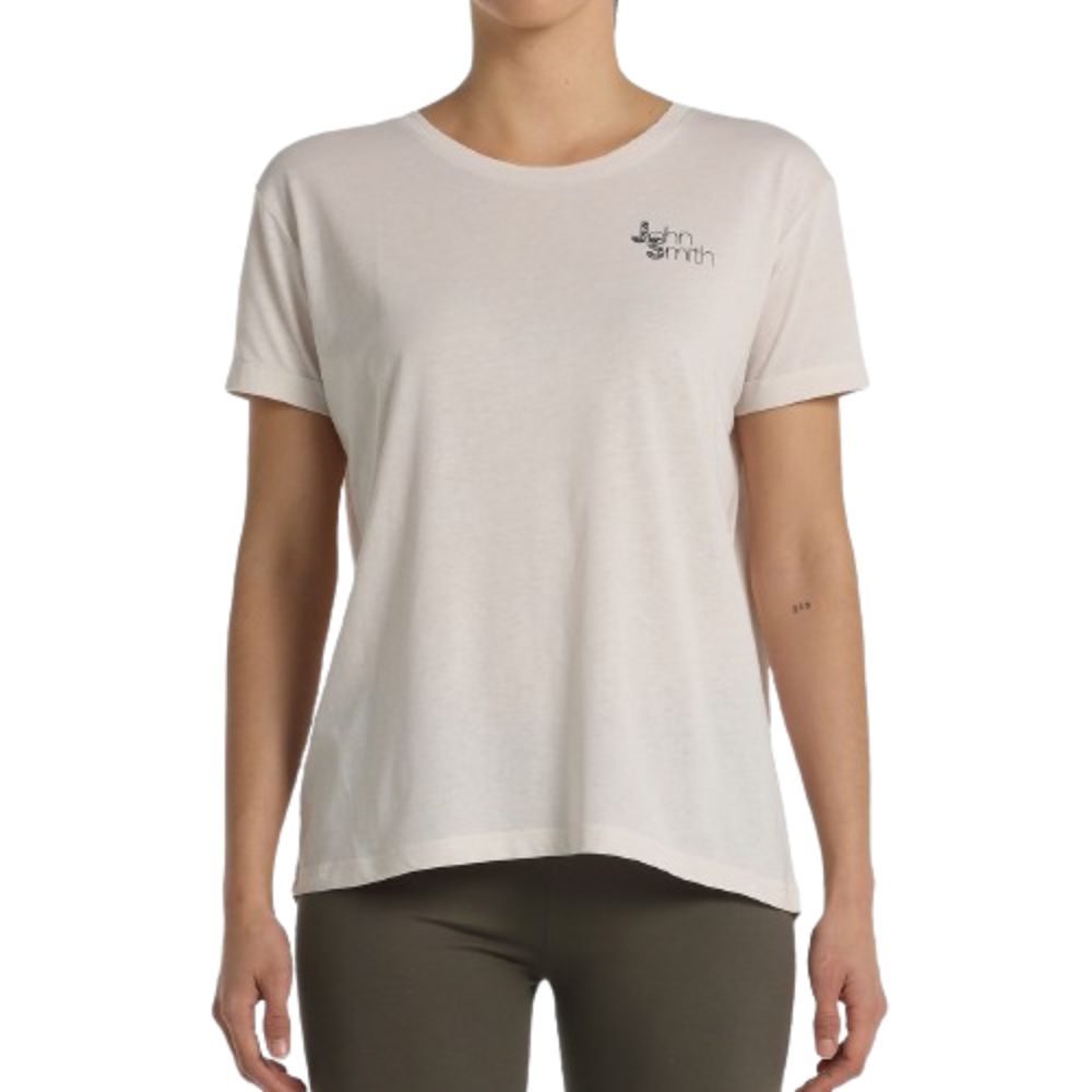 CAMISETA MANGA CORTA mujer  JOHN SMITH ESTAD. Hueso