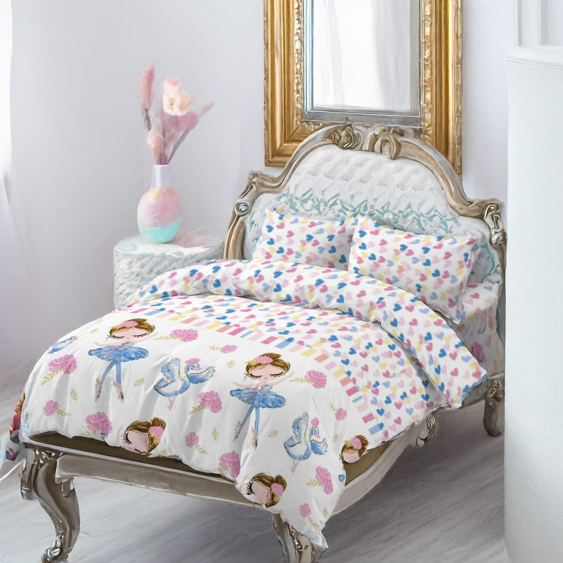 Panda Home Juego Funda Nórdico Cama para cama 90, 105,135,150,180cm para edredón 3 o 4 Pieza,Poliéster 100% Microfibrar, Funda nórtica sábana Bajera con Funda de Almohada