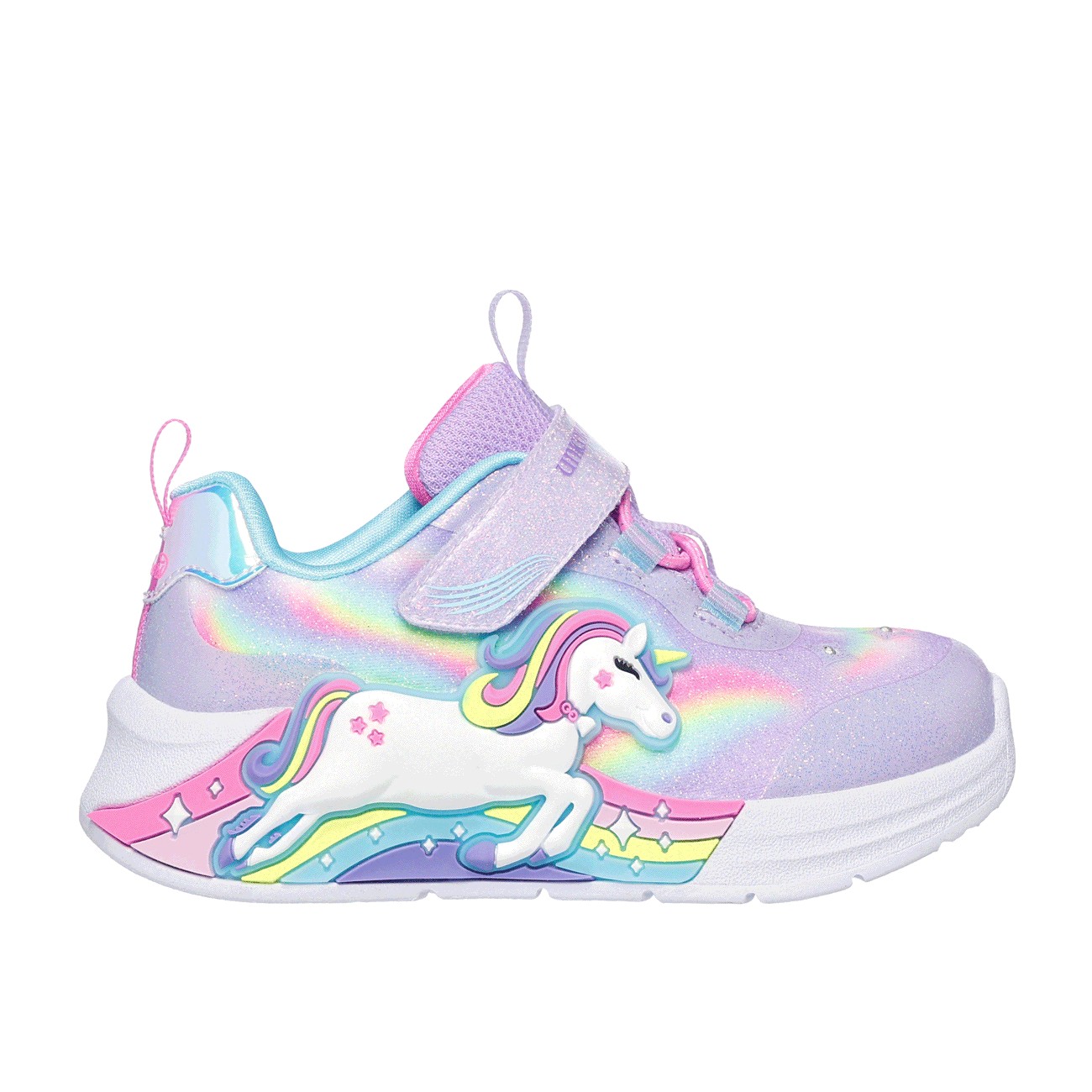 Skechers S-Lights: Unicorn Chaser Zapatillas Running Niña