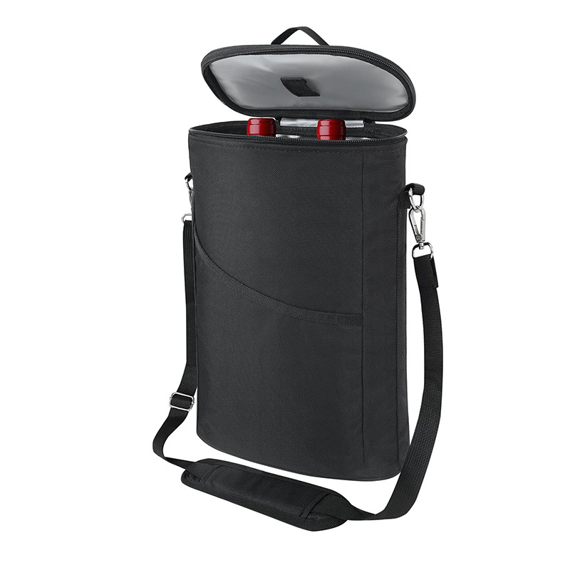 CA Bolsa Térmica para Vino, a prueba de fugas, acolchada, Con ASA y Correa ajustable para el hombre.
