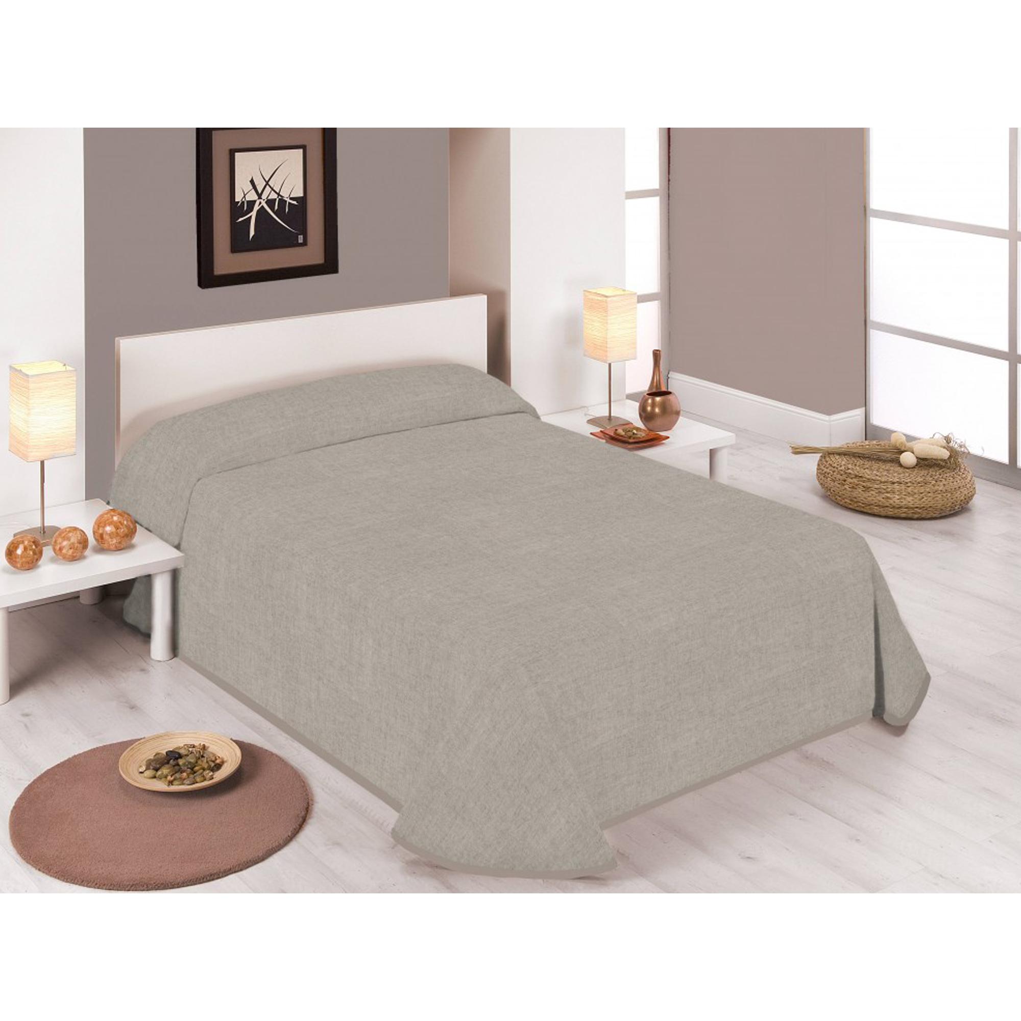 SABANALIA - Colcha estampada Stone (Disponible en varios tamaños y colores) | Colcha ideal para primavera y verano | Producto ligero y decorativo