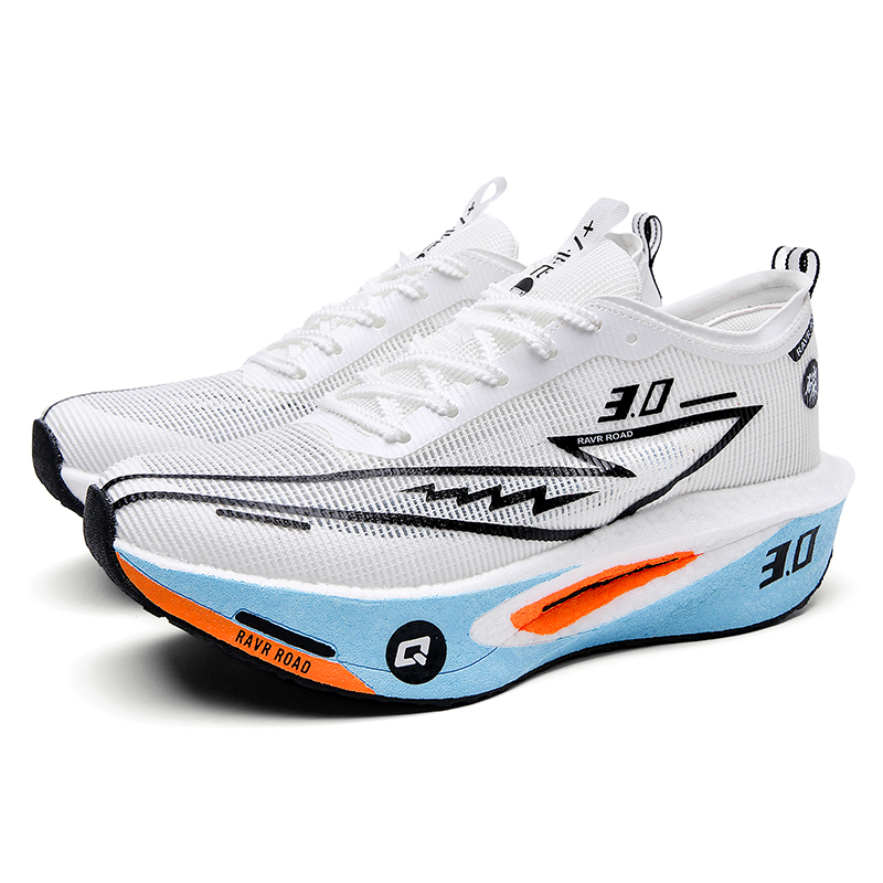 TK Zapatillas De Tenis Para Mujer Transpirables De Malla Con Tablero De Carbono Zapatillas De Correr Al Aire Libre Con Suela De Goma Cómodas Para Ejercicio